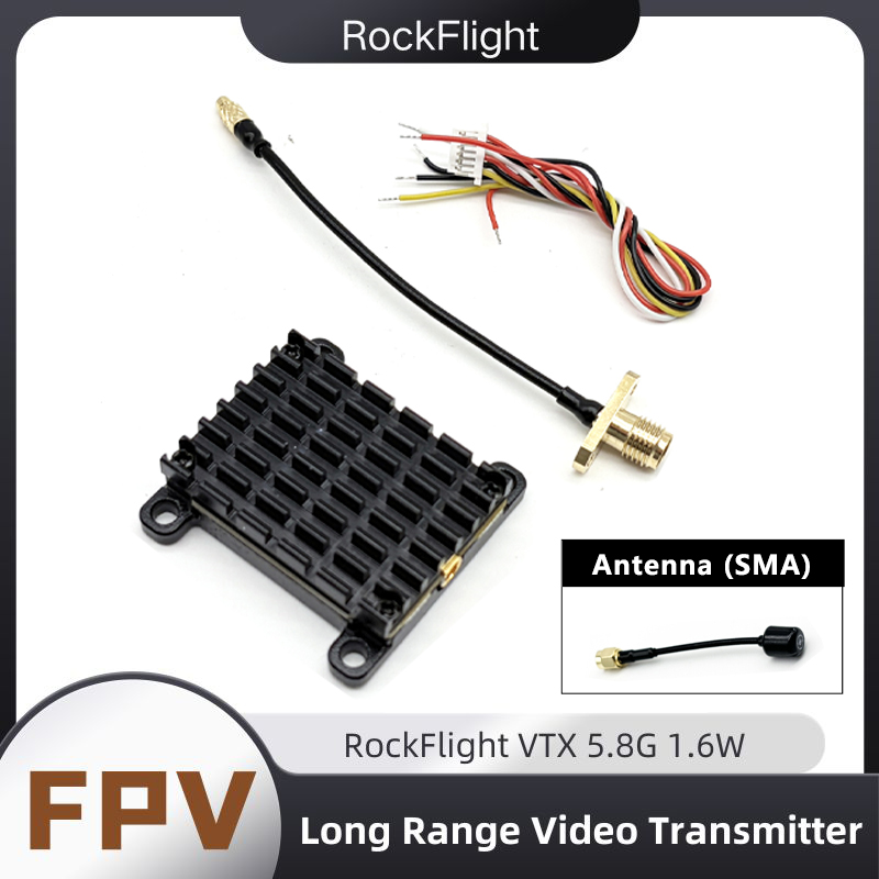 Fpv Drone Receiver - RockFlight TX663 VTX 5.8G 48CH PitMode25mW/200mW/1000mW/1600mW