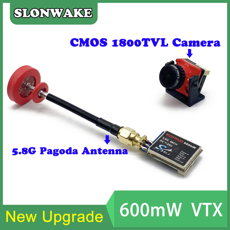 5.8G 48CH 600mW 조정 가능한 VTX-CAM - Fpv Drone Receiver 리뷰 및 가격