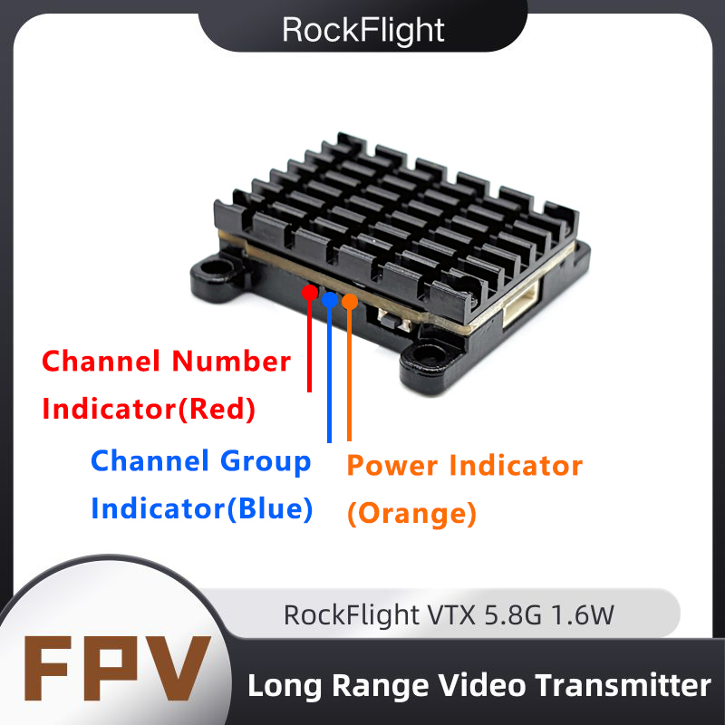 RockFlight TX663 VTX 5.8G 48CH - Fpv Drone Receiver 리뷰 및 가격