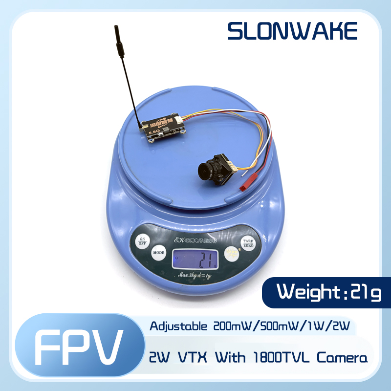 SLONWAKE 5.8G 56CH 2W 송신기 VTX( - Fpv Drone Receiver 리뷰 및 가격