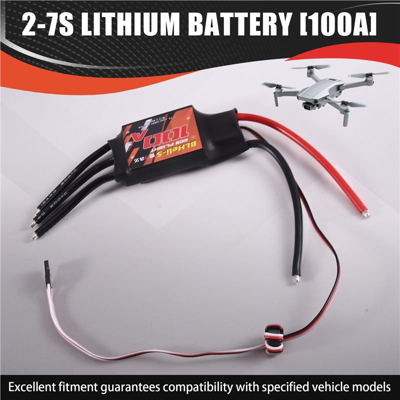 Best-RC 브러시리스 ESC 100A 전기 속도 컨 - Fpv Drone Esc 리뷰 및 가격