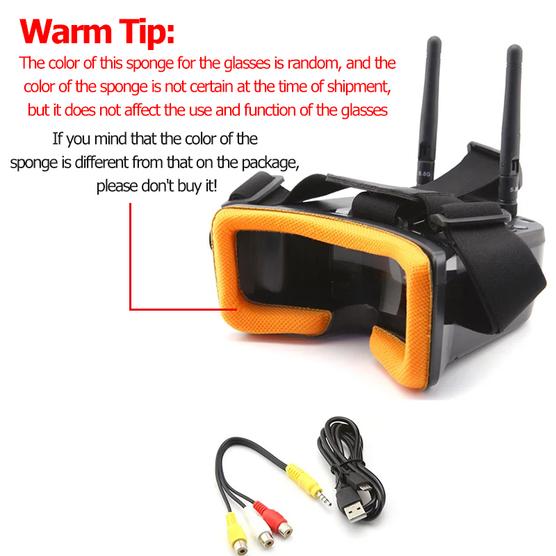 VR009 FPV 비디오 고글 3인치 480*320 L - Fpv Drone Antenna 리뷰 및 가격